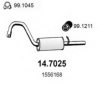 MTS 0161520 End Silencer